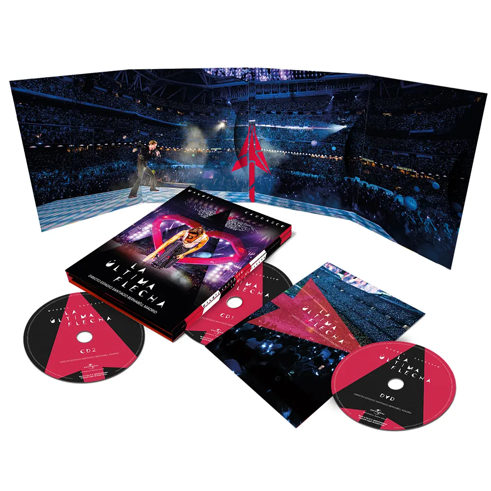 La Última Flecha. Directo Estadio Santiago Bernabéu, Madrid - DVD + CD (2CD)